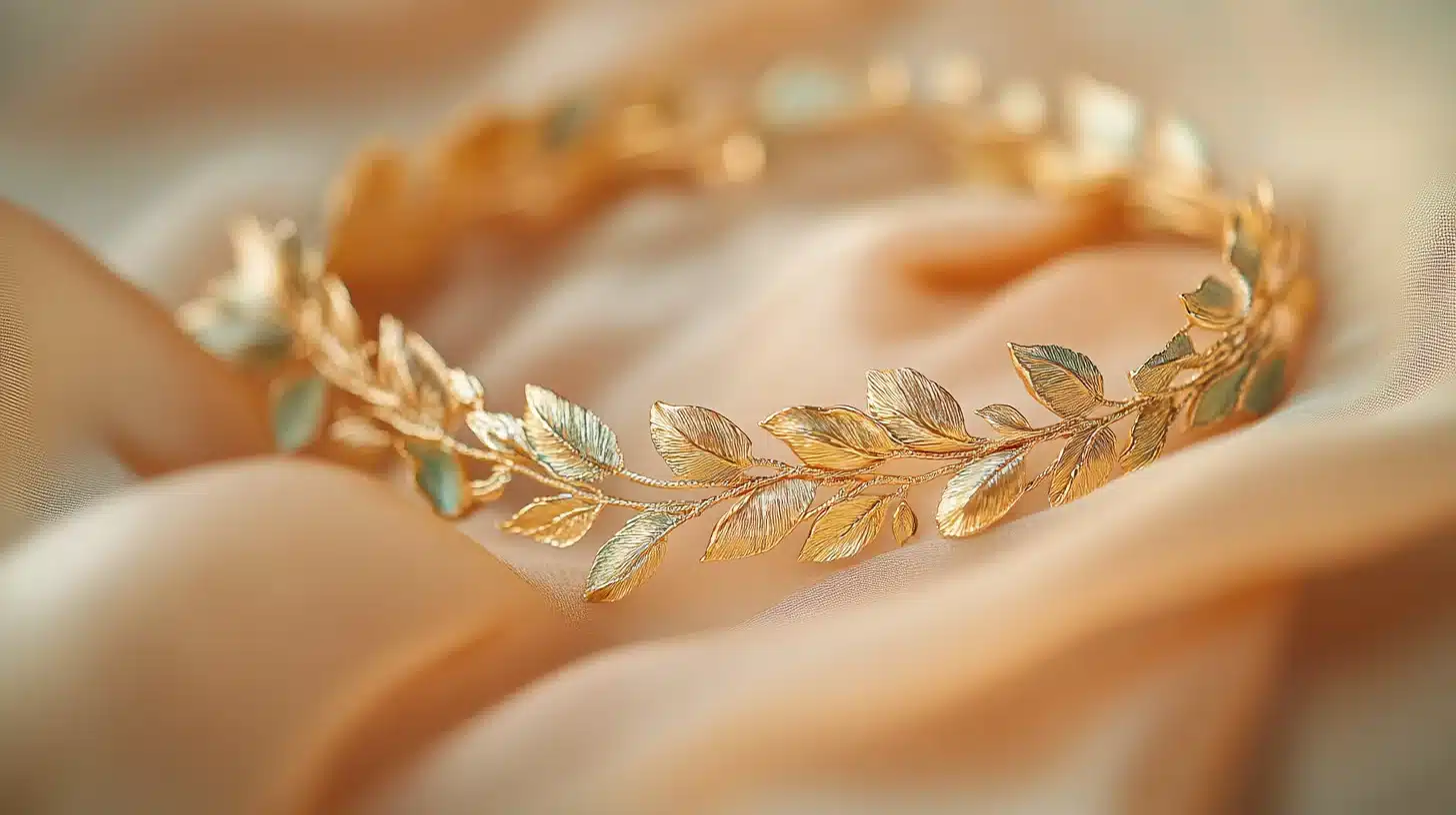 bijoux en or végétal