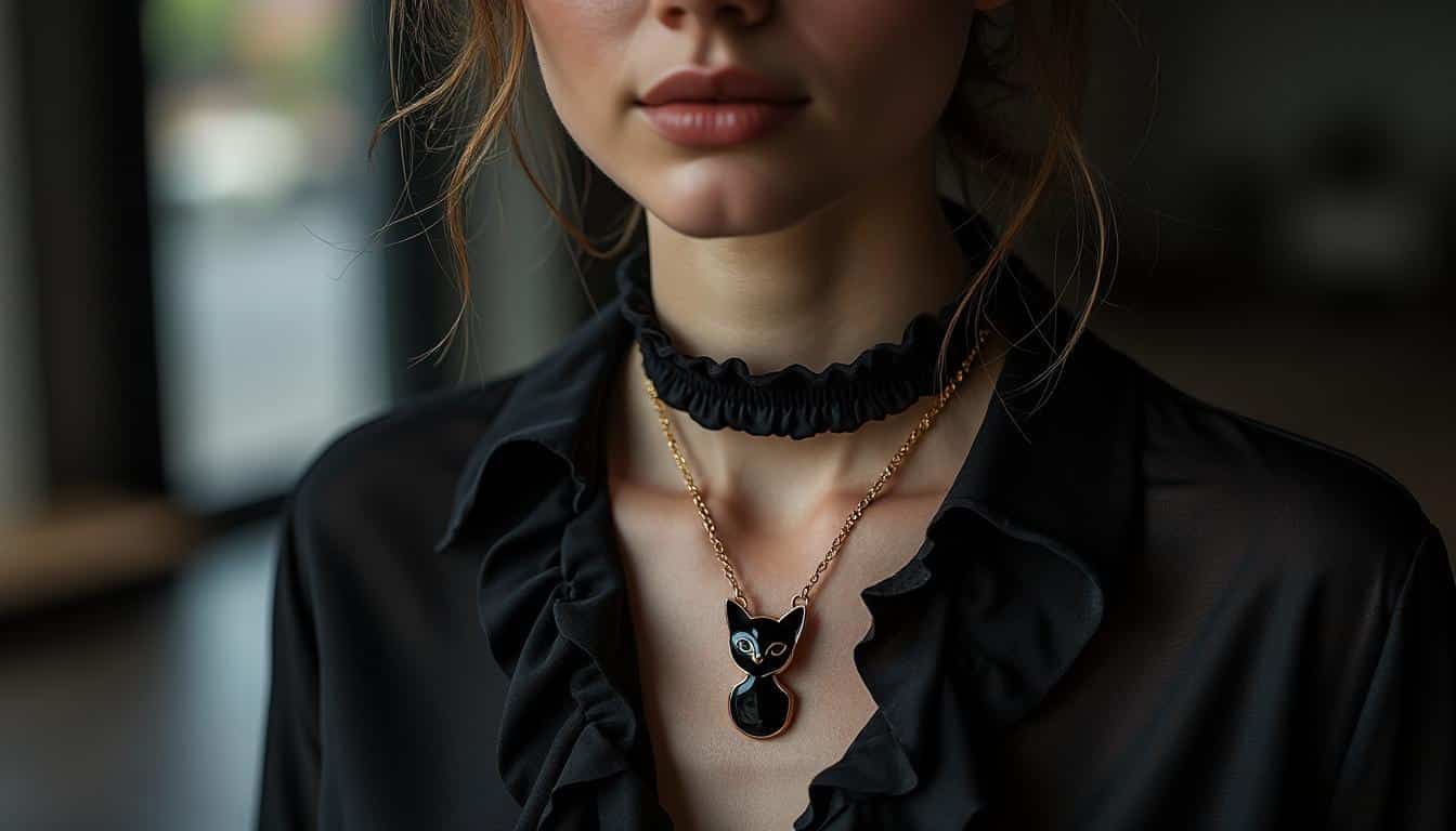découvrez les dernières tendances des colliers avec un chat pour femmes à adopter cette saison. un mélange parfait d'élégance et de fantaisie, ces bijoux insolites ajoutent une touche unique à votre style. ne manquez pas de sublimer vos tenues avec ces créations tendances dédiées aux amoureuses des félins !