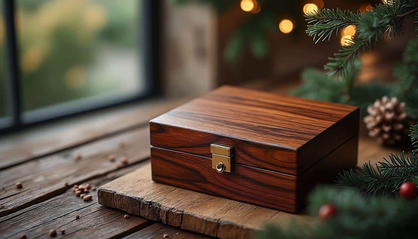 découvrez l'élégance intemporelle avec le coffret cadeau montre en bois konifer. un choix parfait pour offrir une touche naturelle et raffinée à vos proches pour toutes les occasions spéciales.