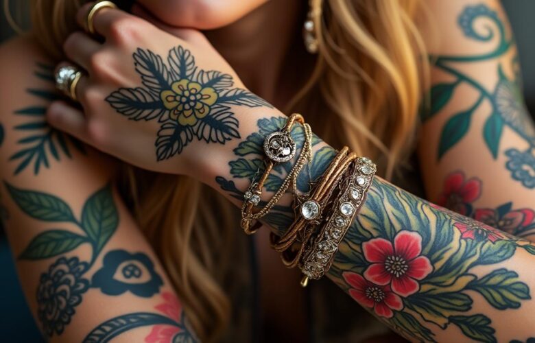 découvrez des idées uniques de tatouages bijoux pour le bras féminin : inspirations élégantes et tendances pour sublimer votre peau avec style et originalité.