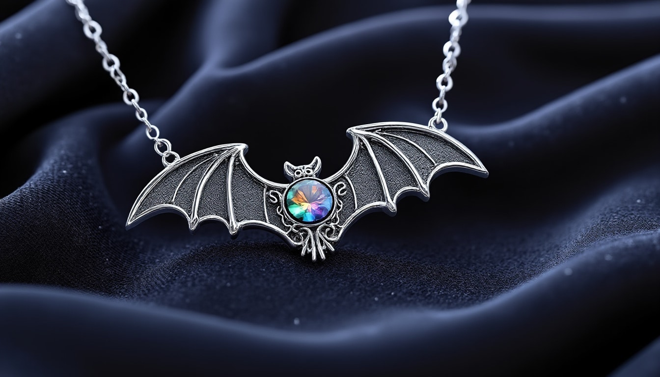 découvrez les bijoux chauve-souris, véritables symboles de mystère et d'élégance, parfaits pour sublimer vos tenues avec une touche originale et raffinée.