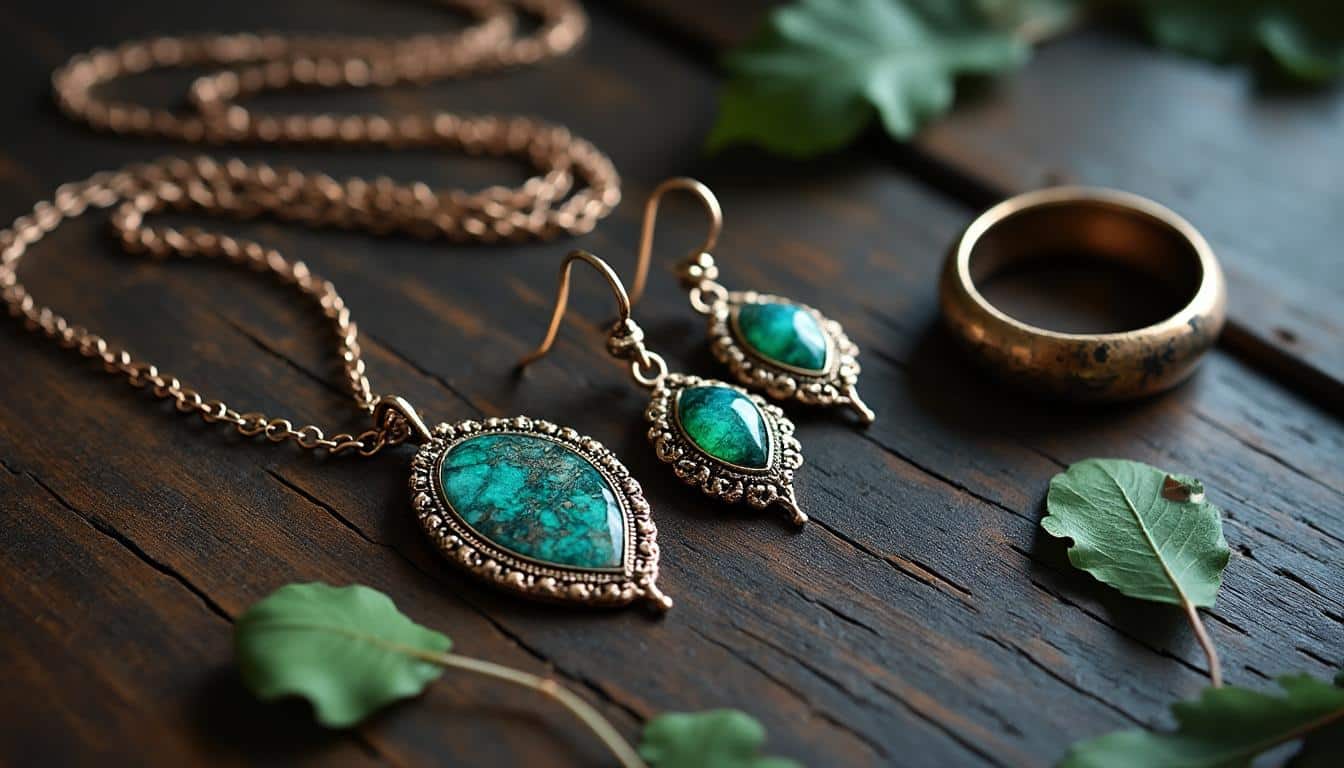 découvrez pourquoi les bijoux en cuivre s’oxydent et prennent une couleur verte. explications sur les phénomènes chimiques responsables de la transformation et conseils pour entretenir vos accessoires.