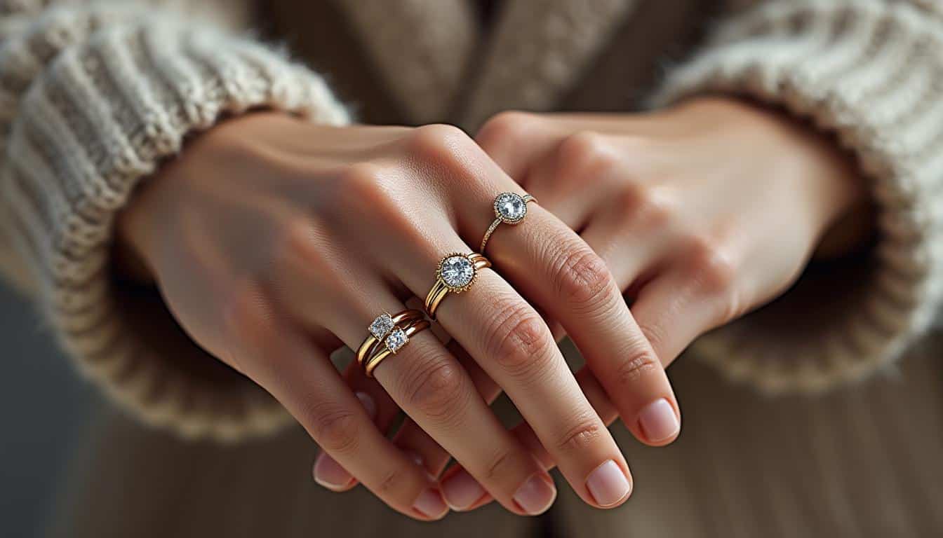 découvrez nos conseils pour porter des bagues sur toutes les phalanges avec style et équilibre, afin d'éviter la surcharge et sublimer vos mains.