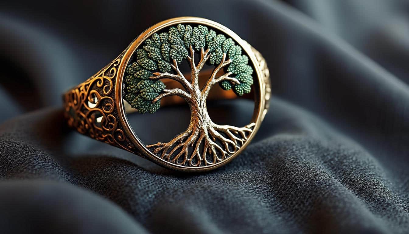 découvrez la signification des matériaux utilisés dans la création des bijoux arbre de vie et leur symbolisme unique, alliant esthétique et spiritualité.
