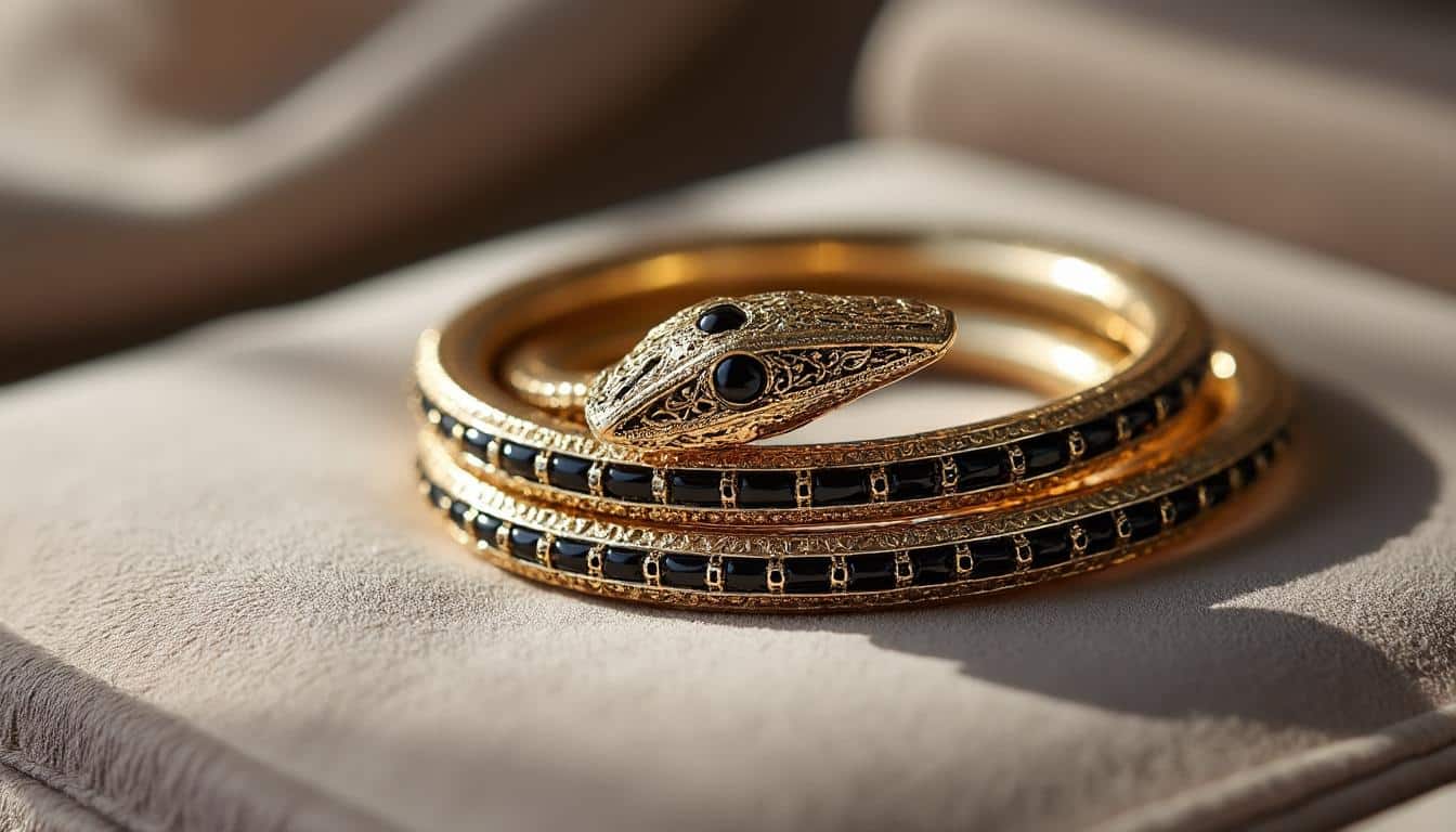 découvrez la signification culturelle des bijoux serpent à travers les âges, un symbole riche en histoire et en mystère.