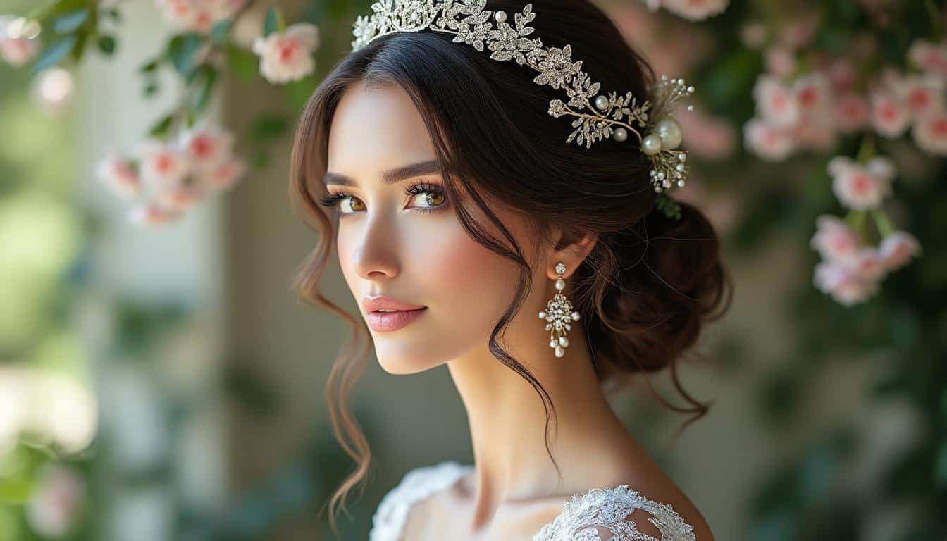 découvrez des astuces efficaces pour fixer votre tiare sans qu'elle ne glisse, assurant un maintien parfait tout au long de votre cérémonie.