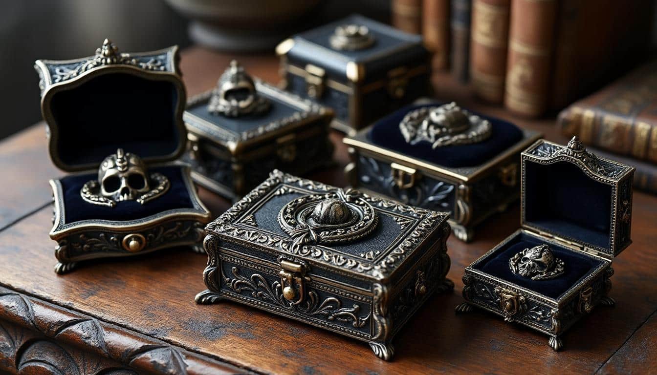 découvrez les tendances incontournables des boîtes à bijoux gothiques qui feront sensation en 2025, alliant style sombre et élégance unique pour sublimer vos trésors.