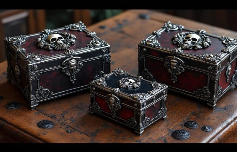 découvrez les tendances incontournables des boîtes à bijoux gothiques en 2025, alliant élégance sombre et design audacieux pour sublimer votre collection.