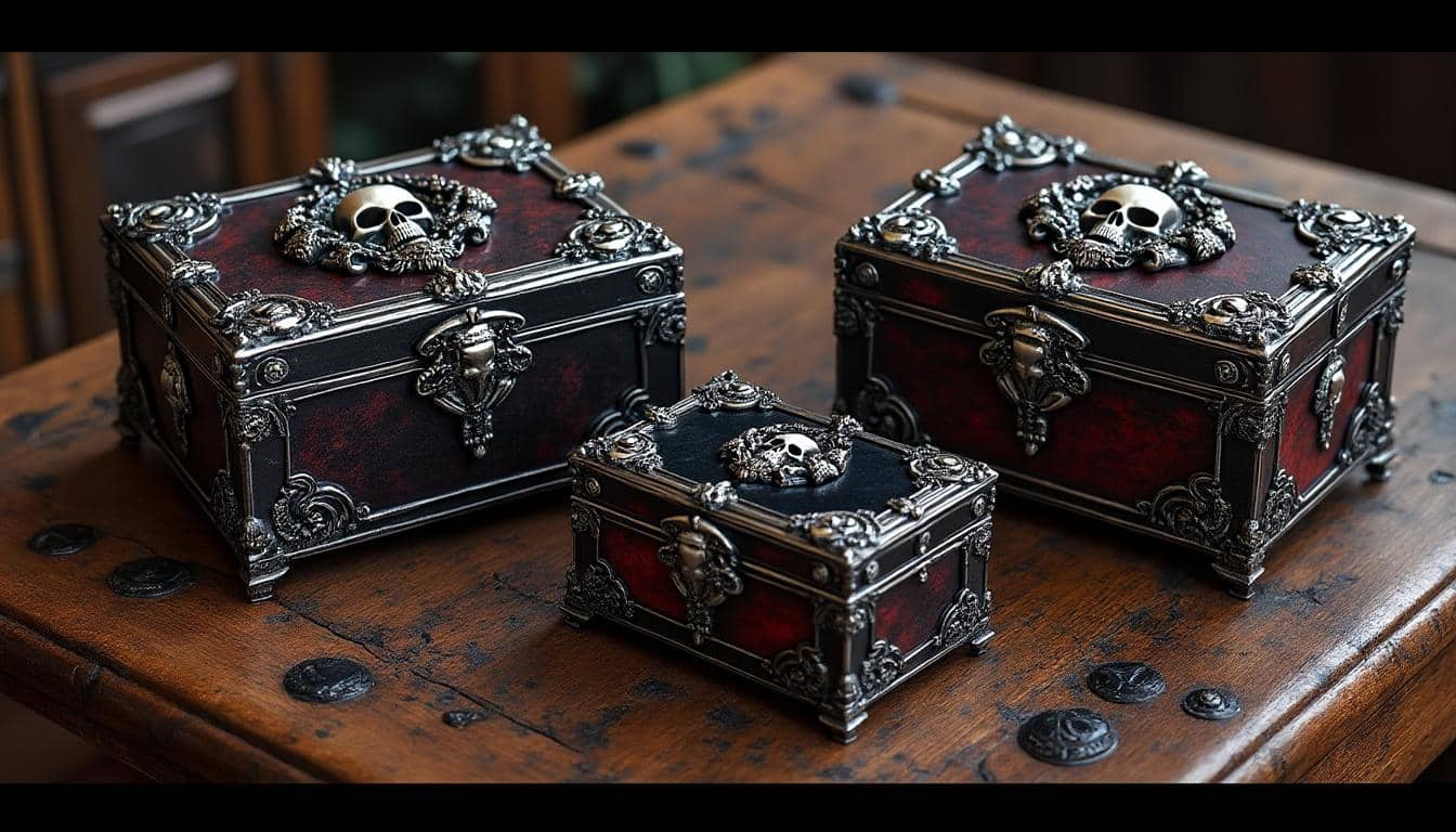 découvrez les tendances incontournables des boîtes à bijoux gothiques en 2025, alliant élégance sombre et design audacieux pour sublimer votre collection.