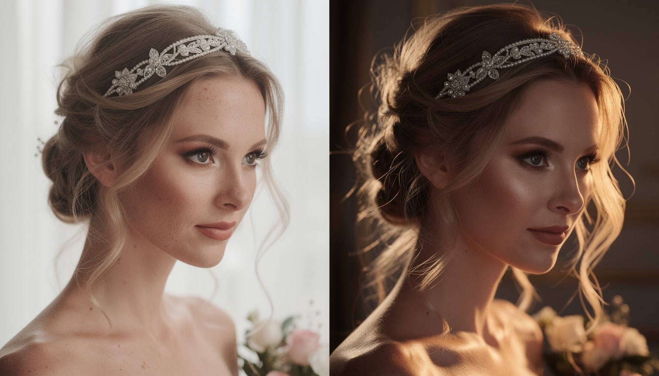 découvrez quels serre-têtes de mariage subliment parfaitement les coiffures lâchées pour un look élégant et romantique le jour j.