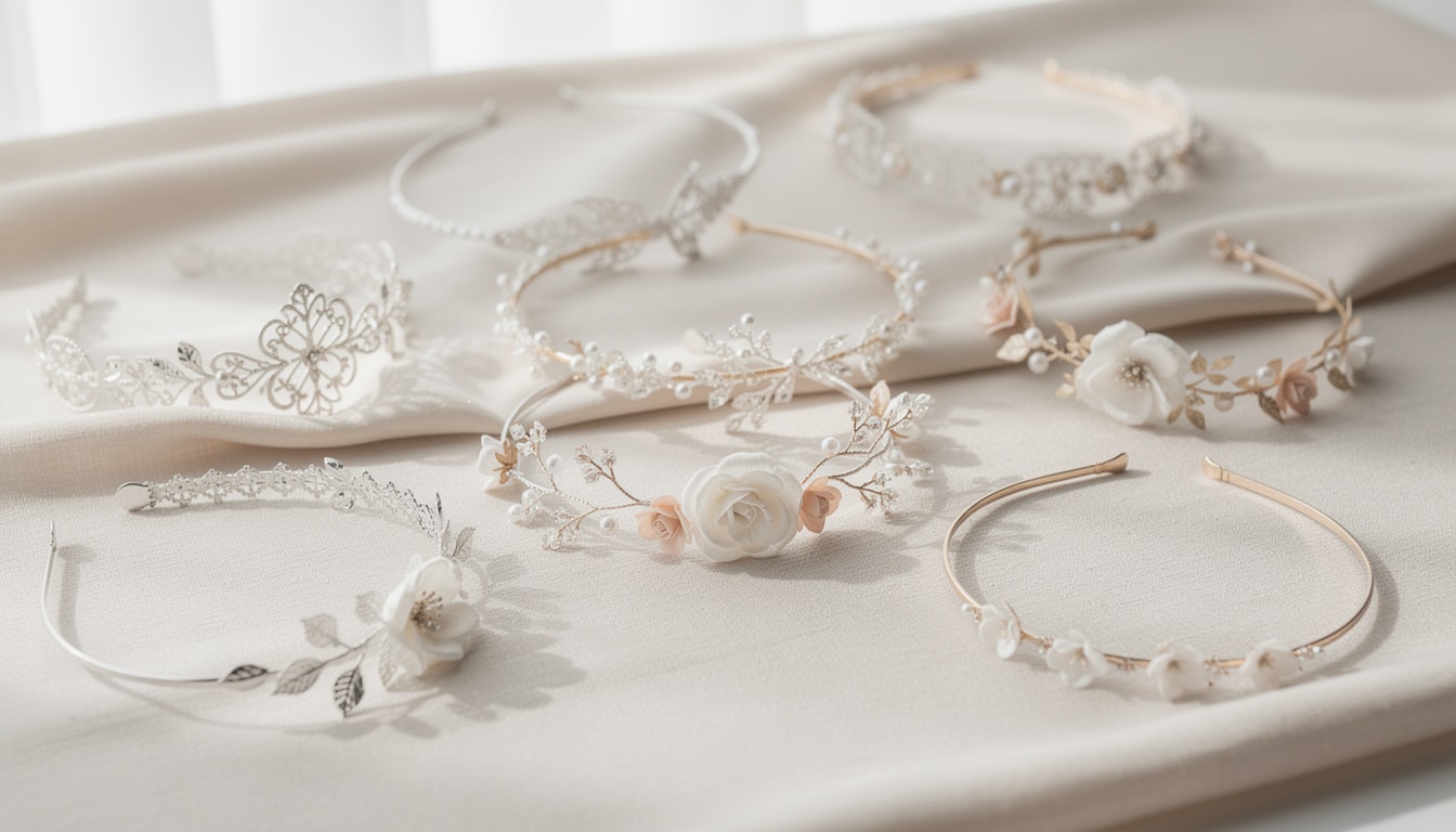 découvrez quels modèles de serre-têtes de mariage mettent en valeur les coiffures lâchées pour un look élégant et raffiné le jour j.