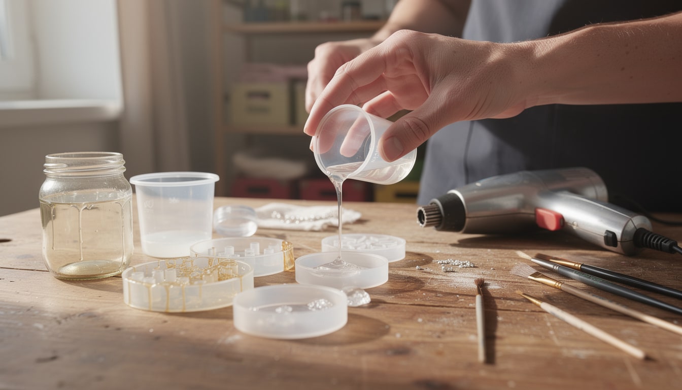 découvrez les meilleures techniques pour travailler avec la résine à bijoux et créez des pièces uniques et personnalisées avec facilité.