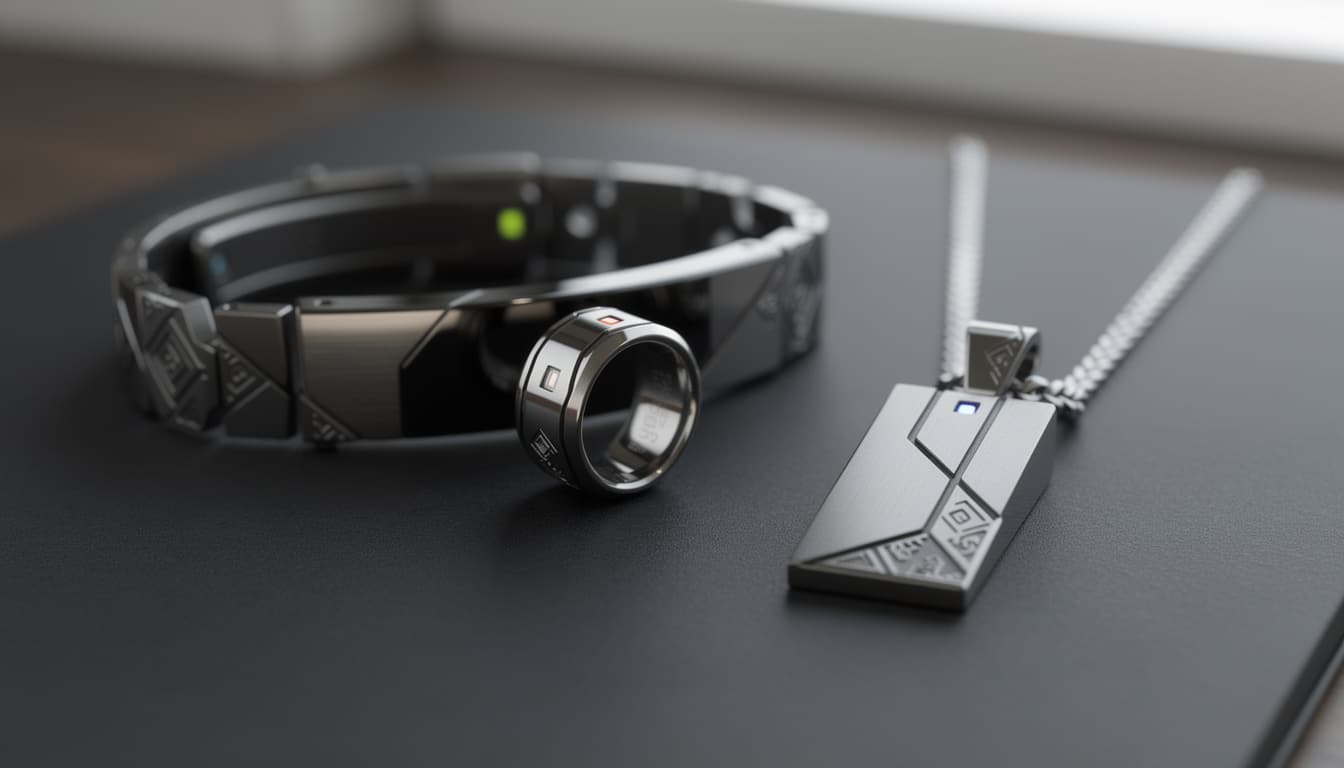 découvrez notre sélection de bijoux connectés pour homme alliant sobriété et performance, pour un style élégant et une technologie avancée au quotidien.