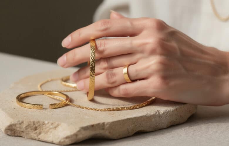 découvrez les bijoux en or martelé, une tendance artisanale élégante et minimaliste qui séduit par son charme authentique et sa finesse unique.