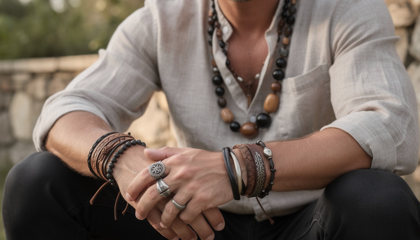 découvrez les bijoux ethniques pour homme et explorez les styles masculins authentiques qui gagnent en popularité, alliant tradition et modernité pour un look unique.