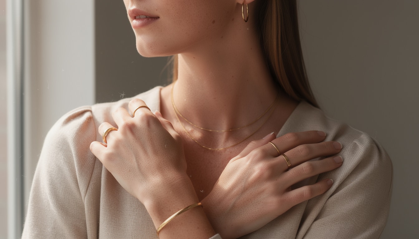 découvrez comment porter des bijoux minimalistes en or pour un style chic et élégant au quotidien. astuces et conseils pour sublimer votre look avec simplicité.