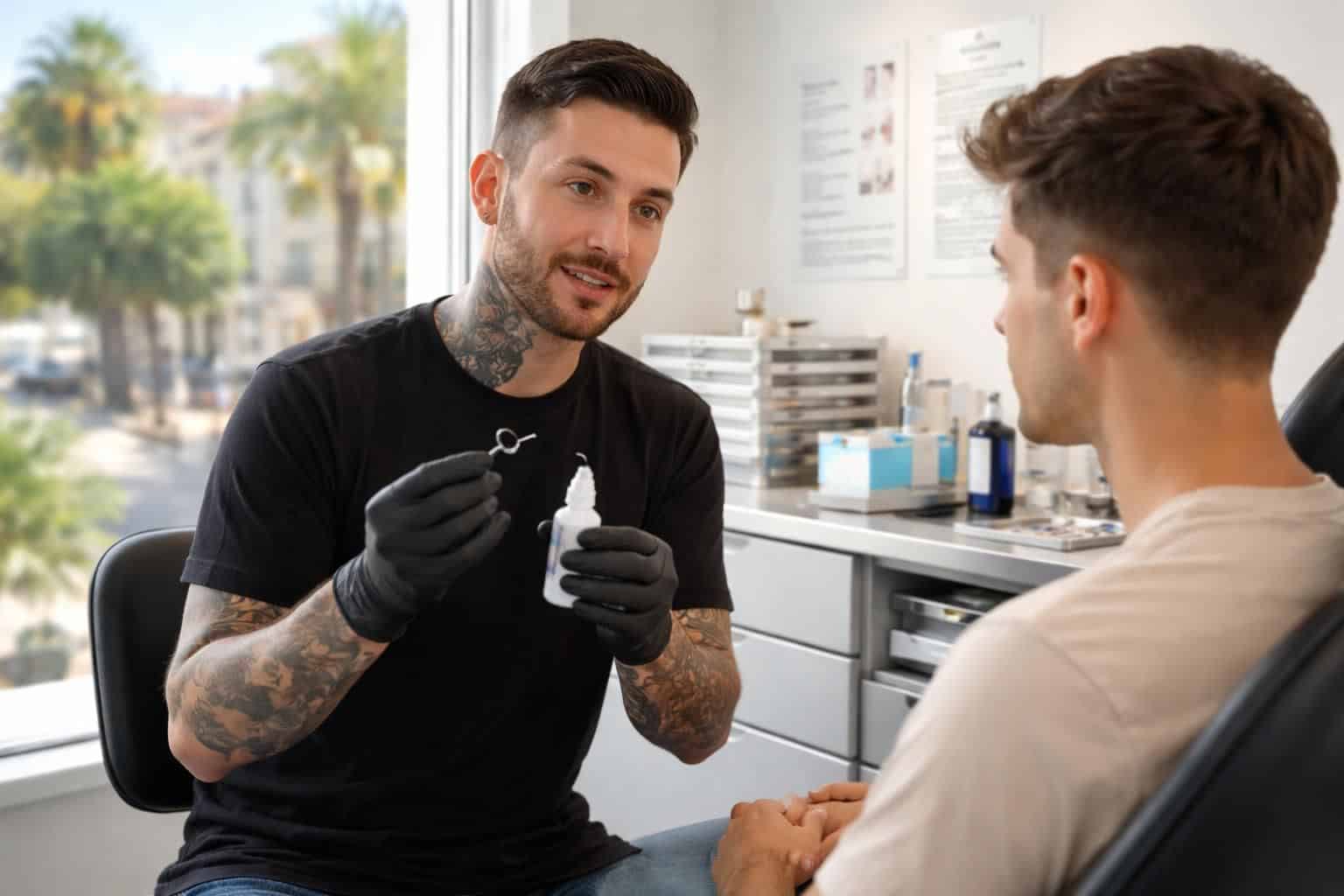 découvrez notre guide complet des soins après un piercing à nice, réalisé par un perceur professionnel pour garantir une cicatrisation optimale et éviter les infections.