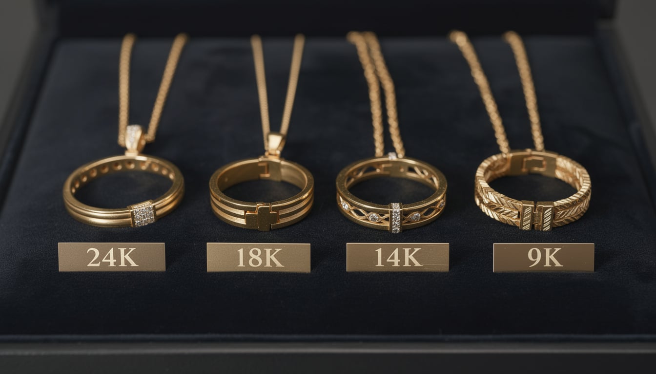 découvrez quel alliage d'or choisir entre 9, 14, 18 ou 24 carats pour allier durabilité et budget, et faites le meilleur choix pour vos bijoux.