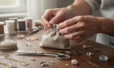 apprenez à confectionner facilement une pochette en tissu pour bijoux grâce à notre guide complet des meilleures techniques, idéal pour protéger et organiser vos accessoires avec style.