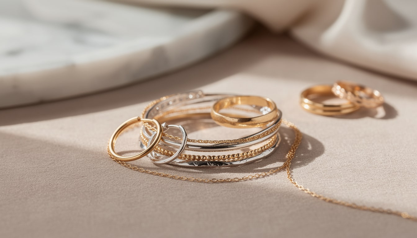 découvrez comment mélanger or et argent avec style grâce à nos astuces tendance pour un look harmonieux et moderne.