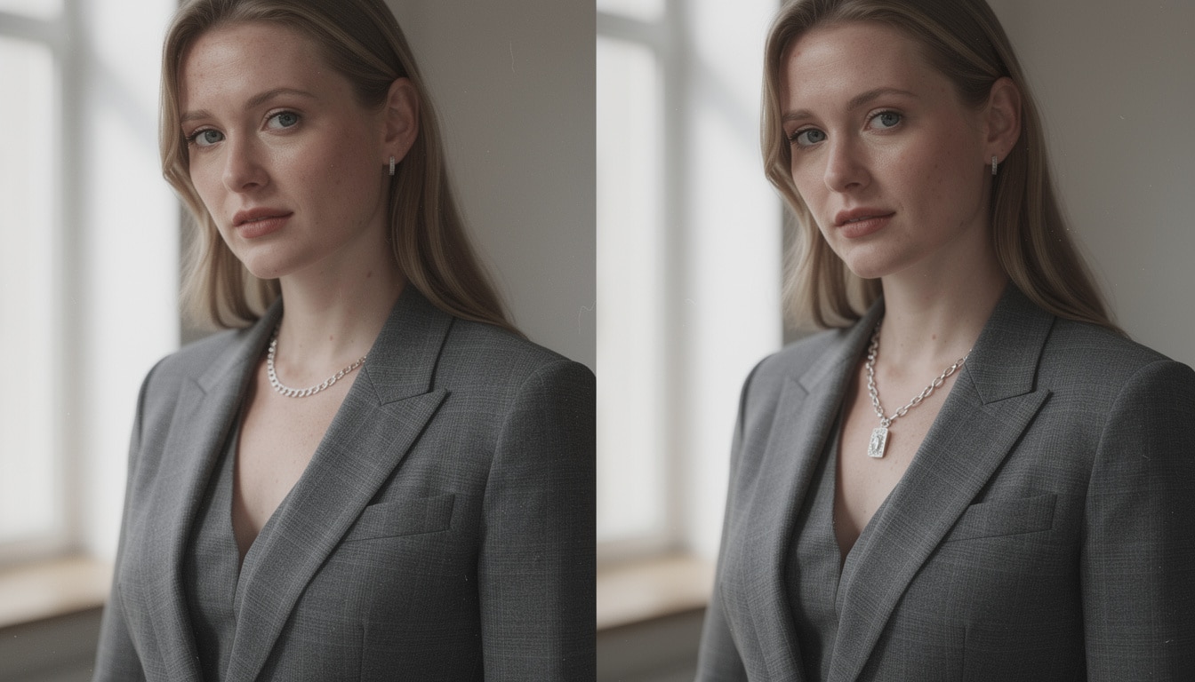 découvrez comment la longueur de votre collier peut transformer et sublimer n'importe quelle tenue, pour un style unique et élégant.