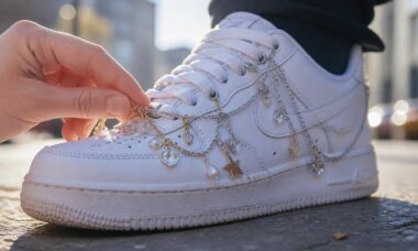 découvrez des idées créatives pour customiser vos baskets avec des bijoux et affirmez un style unique et tendance.