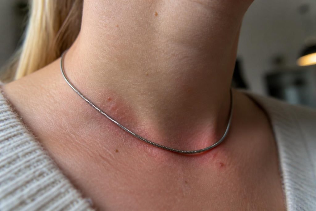 informez-vous sur les risques potentiels des bijoux en rhodium pour votre santé et découvrez comment les porter en toute sécurité.